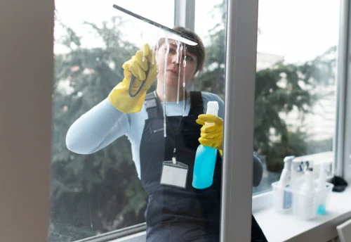Nettoyage de vitres intérieures et extérieures à Ferrières-en-Gâtinais